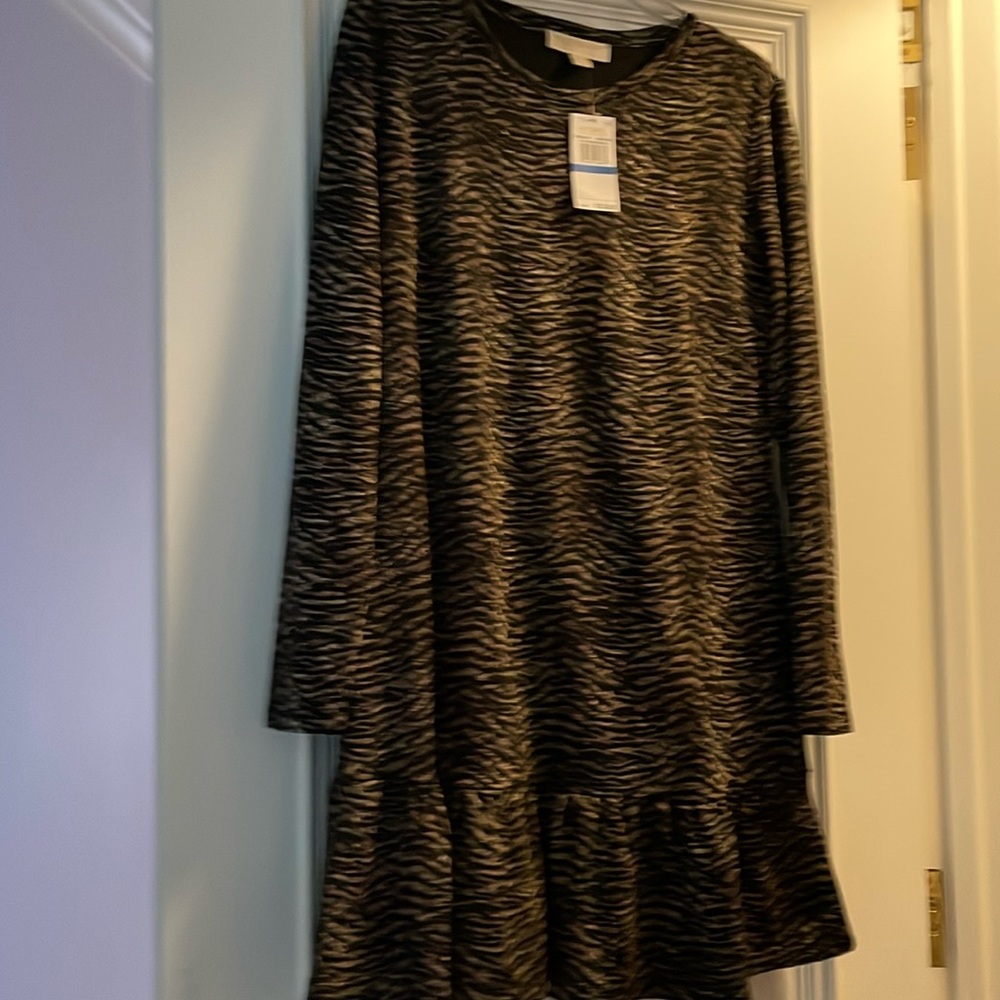 Leopard print dress